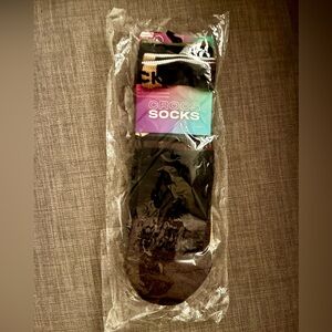 NEW Crocs Adult Quarter Graphic Socks (3-Pack)